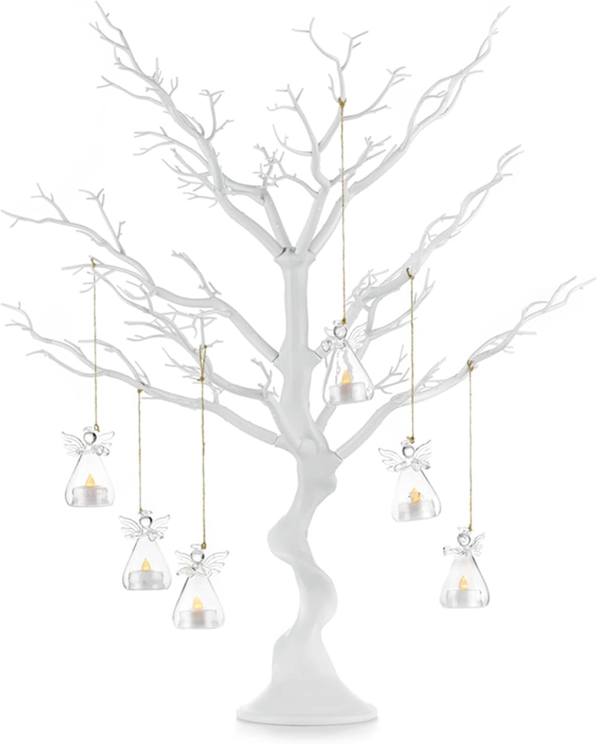 Nuptio Gold Christmas Tree Branch Artificial 22.8 inch Tall Manzanita Tree Centerpiece Wedding Centerpieces for Tables, Decorative Ornament Display Tree Branches for Decoration Weddings (1 Pc)