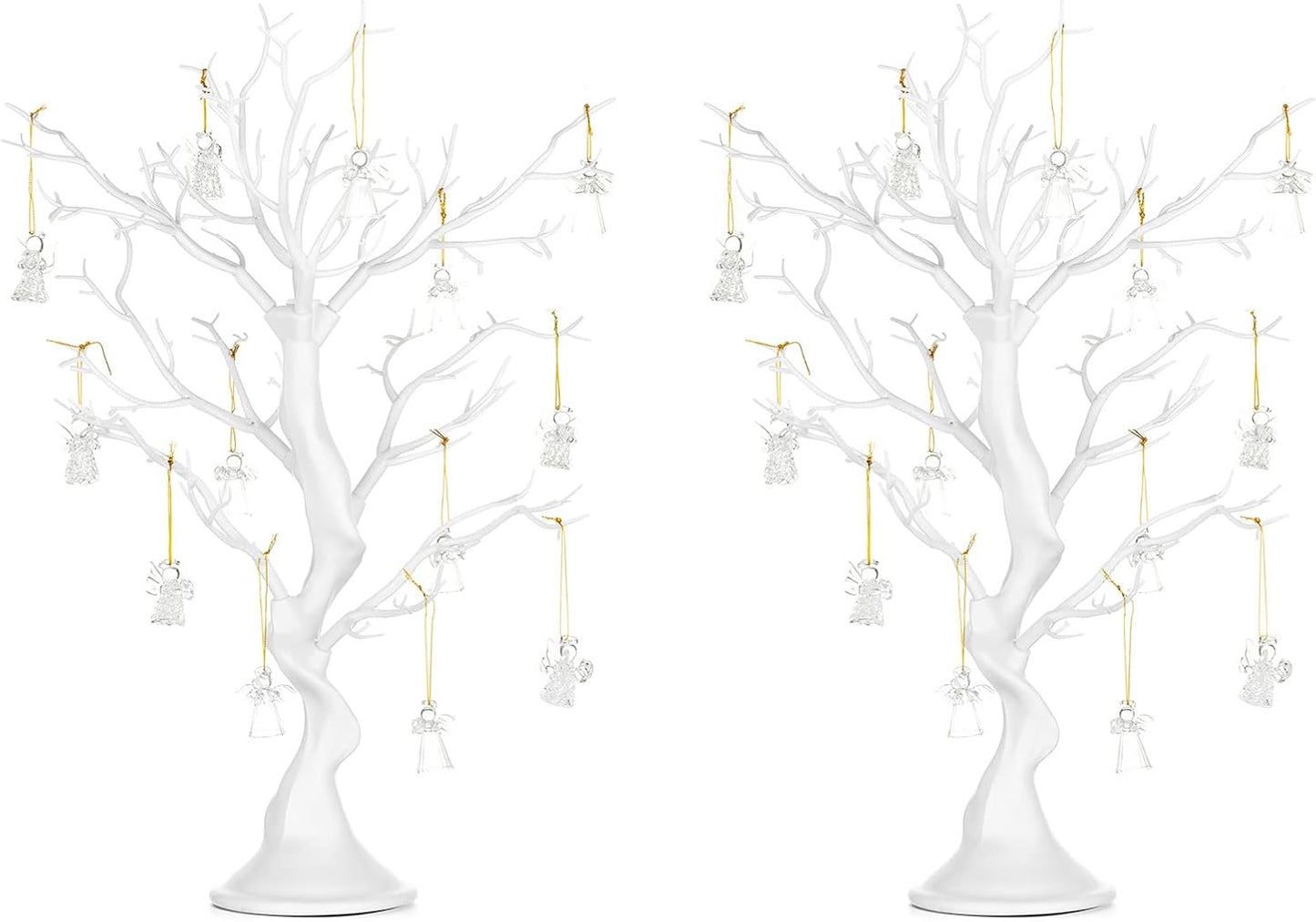 Nuptio Gold Christmas Tree Branch Artificial 22.8 inch Tall Manzanita Tree Centerpiece Wedding Centerpieces for Tables, Decorative Ornament Display Tree Branches for Decoration Weddings (1 Pc)