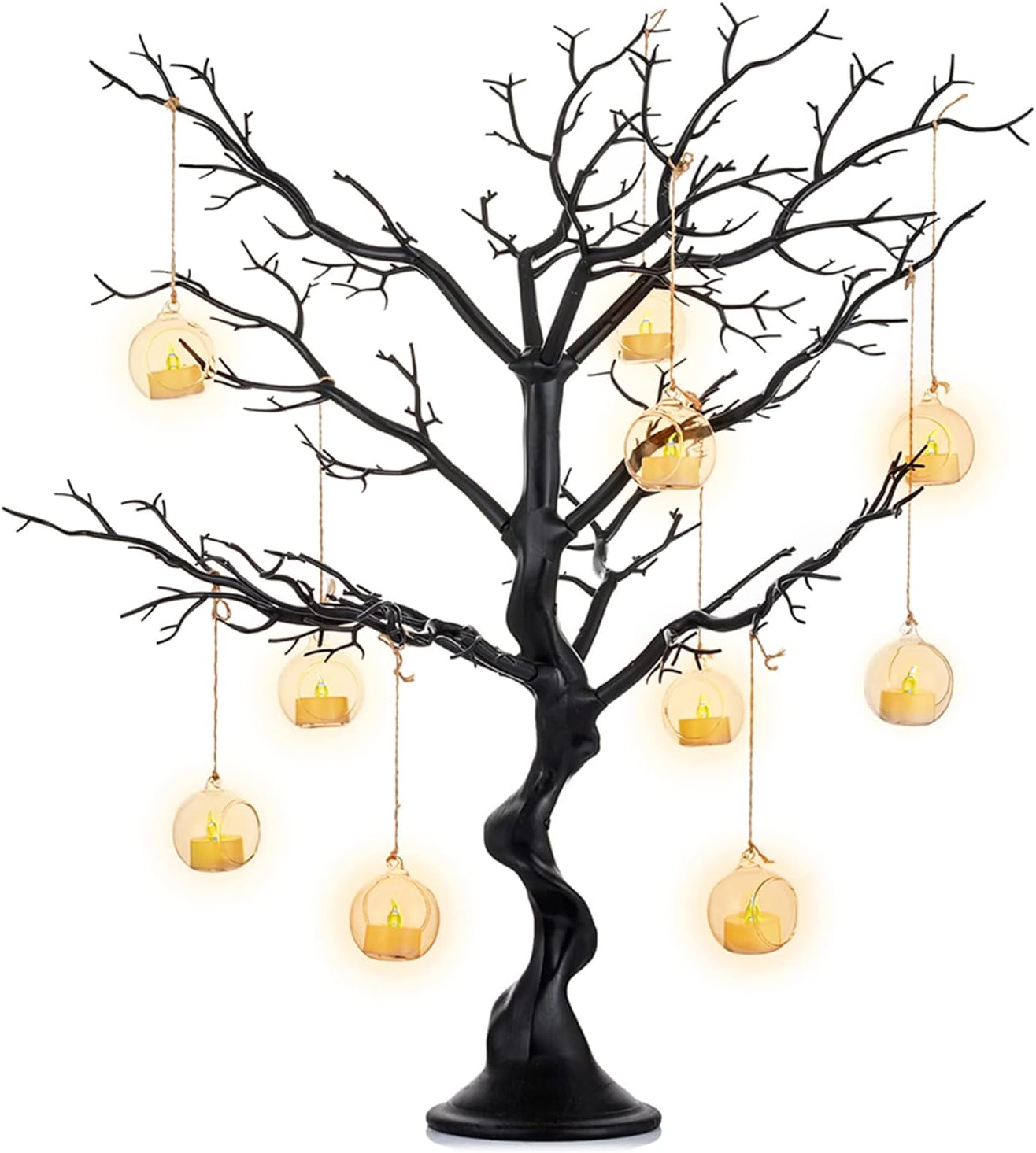 Nuptio Gold Christmas Tree Branch Artificial 22.8 inch Tall Manzanita Tree Centerpiece Wedding Centerpieces for Tables, Decorative Ornament Display Tree Branches for Decoration Weddings (1 Pc)
