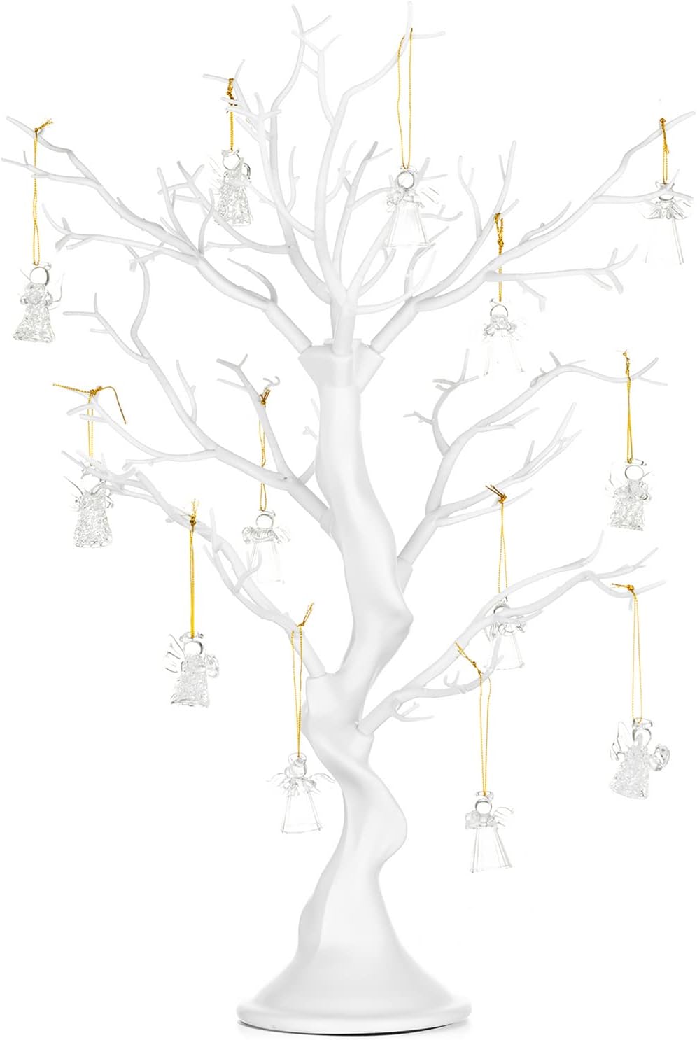 Nuptio Gold Christmas Tree Branch Artificial 22.8 inch Tall Manzanita Tree Centerpiece Wedding Centerpieces for Tables, Decorative Ornament Display Tree Branches for Decoration Weddings (1 Pc)
