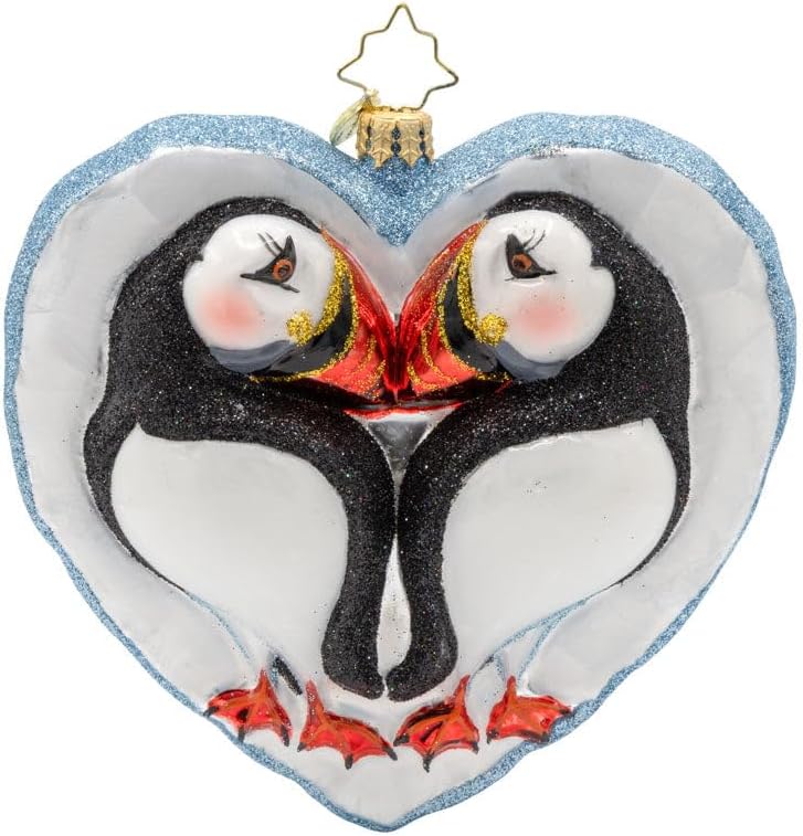 Christopher Radko Hand-Crafted European Glass Christmas Tree Decorative Ornament, Festive Fox