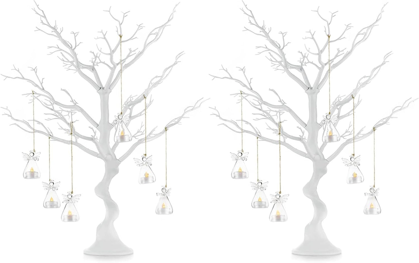 Nuptio Gold Christmas Tree Branch Artificial 22.8 inch Tall Manzanita Tree Centerpiece Wedding Centerpieces for Tables, Decorative Ornament Display Tree Branches for Decoration Weddings (1 Pc)