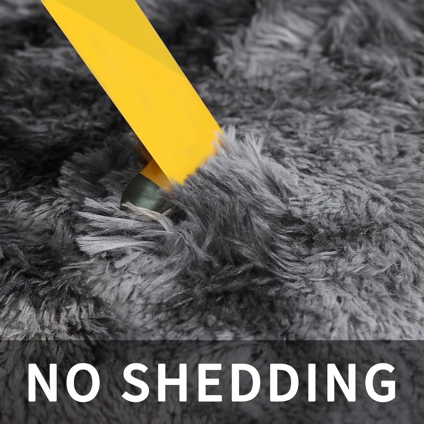Sour Lemon 10x14 Area Rugs for Bedroom, Fluffy Rugs for Living Room, Large Area Rug Shag Shaggy Carpet Soft Plush Furry Bedside Rug, Machine Washable Area Rugs for Kids Girls Boys Home Decor Anti Slip
