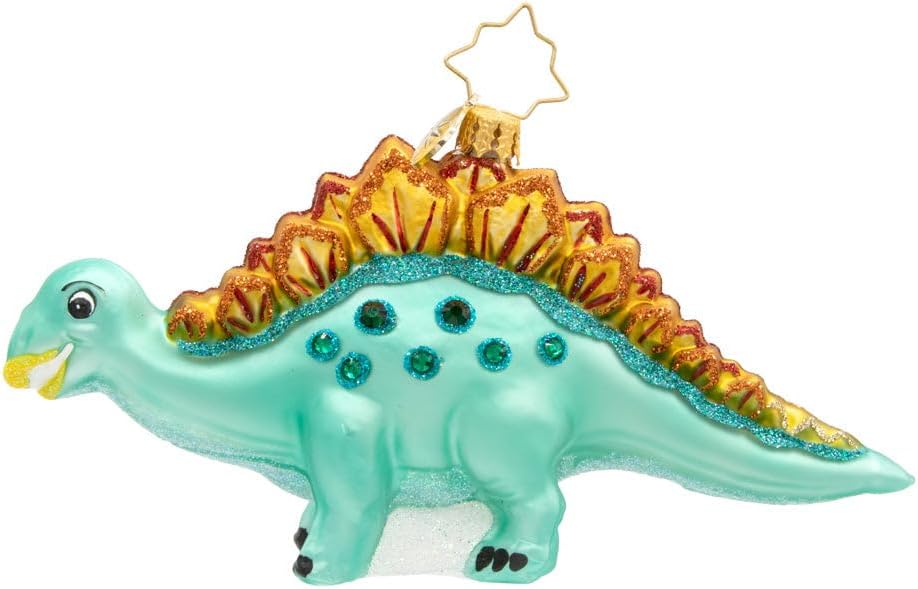 Christopher Radko Hand-Crafted European Glass Christmas Tree Decorative Ornament, Festive Fox
