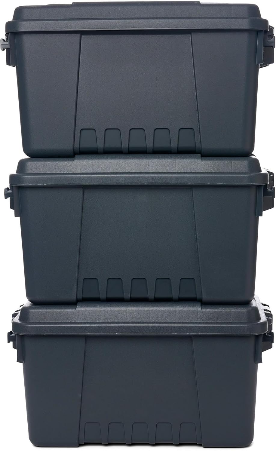 Plano Sportsman Trunk with Wheels, Black, 108-Quart, Lockable Storage Box, Rolling Sportsman Trunk, Hunting Gear and Ammunition Bin, Heavy-Duty Containers for Camping, Large