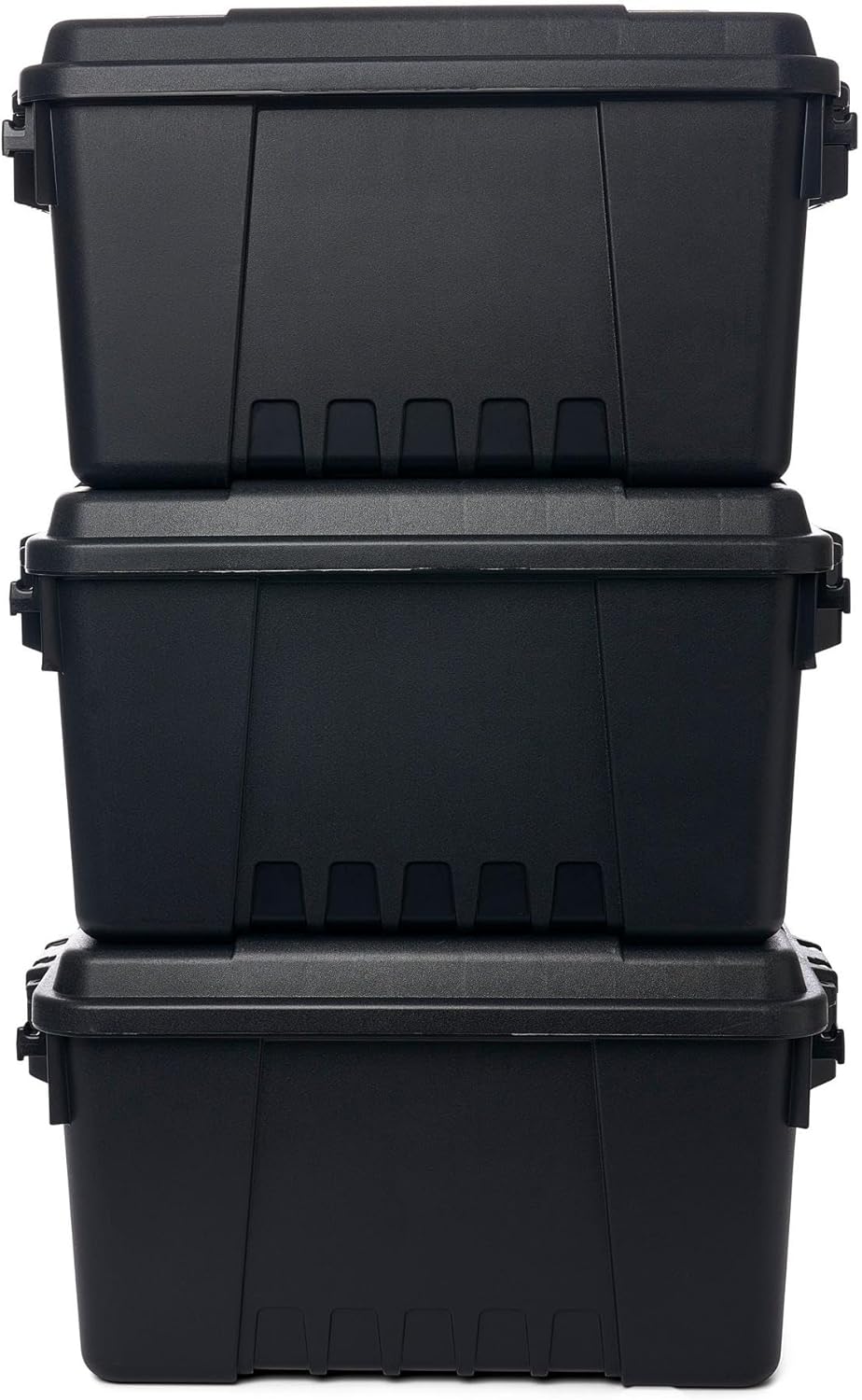 Plano Sportsman Trunk with Wheels, Black, 108-Quart, Lockable Storage Box, Rolling Sportsman Trunk, Hunting Gear and Ammunition Bin, Heavy-Duty Containers for Camping, Large
