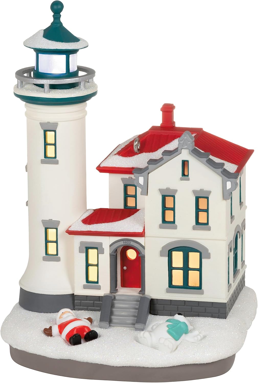 Hallmark Keepsake Christmas Ornament 2025, Holiday Lighthouse 2025 with Light, Gifts for Christmas Lovers