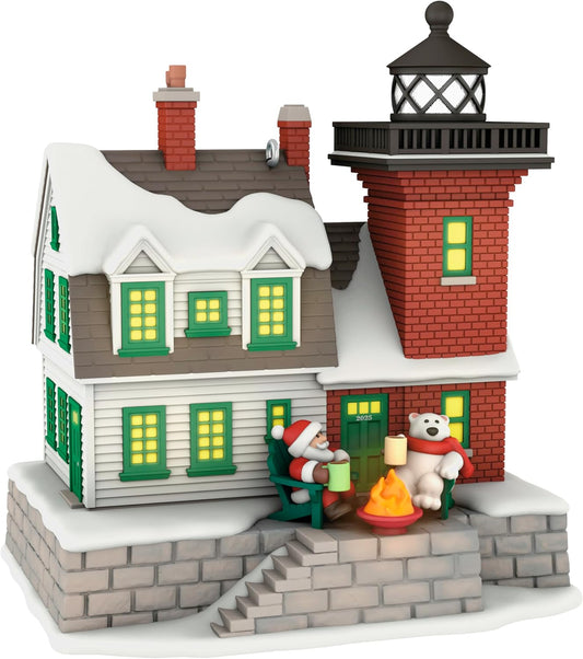 Hallmark Keepsake Christmas Ornament 2025, Holiday Lighthouse 2025 with Light, Gifts for Christmas Lovers
